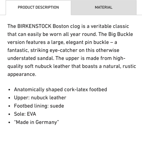 Birkenstock Thyme Clogs with Gold Buckles - Picture 12 of 14